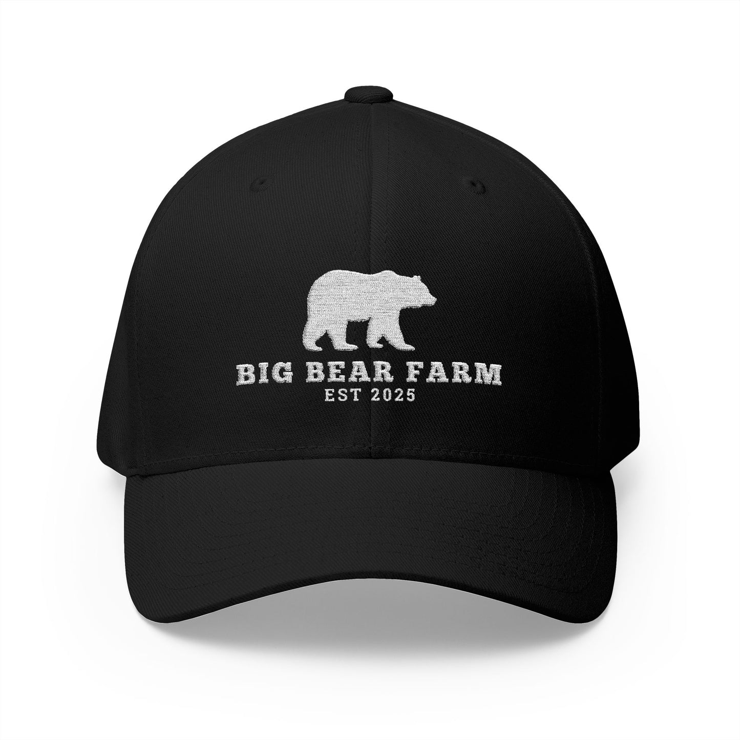 Big Bear Farm Closed-Back Structured Cap