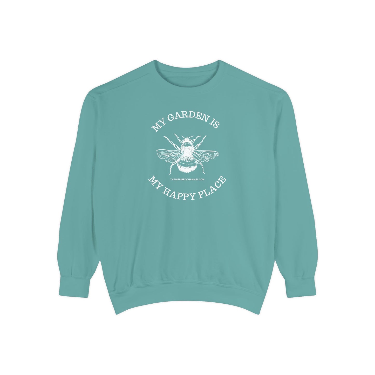INSPIRED GARDEN Unisex Dyed Sweatshirt