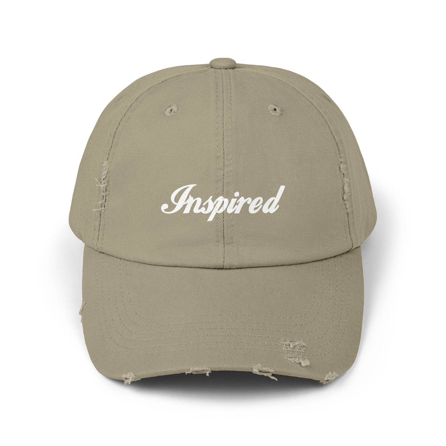 INSPIRED Unisex Distressed Cap - Inspired Fashion Accessory