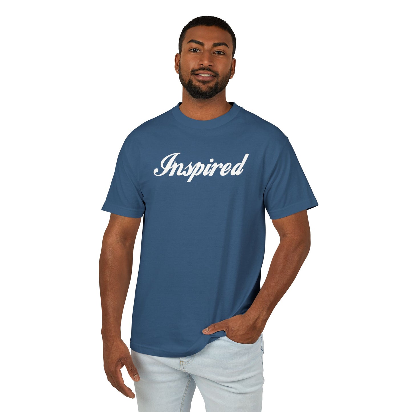 INSPIRED Garment-Dyed Heavyweight Cotton Tee UNISEX