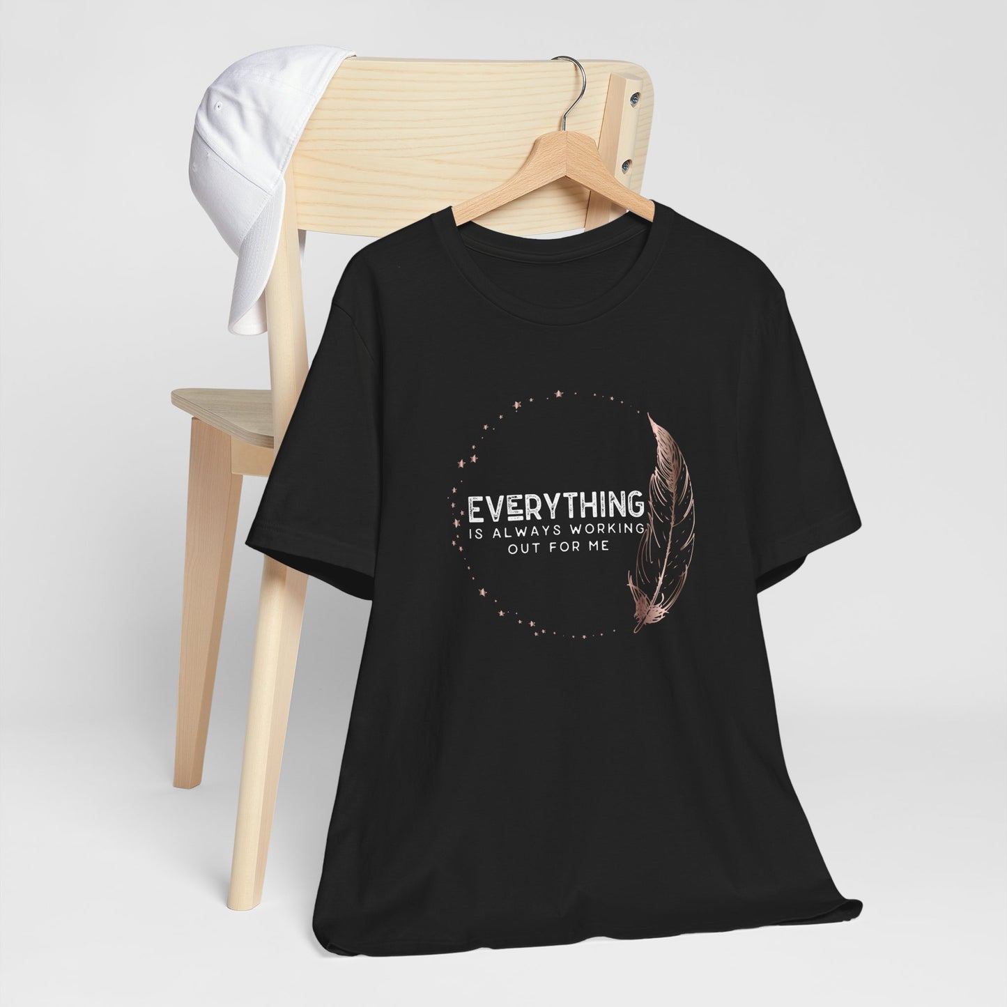 INSPIRED Everything is always ... Jersey Short Sleeve Tee