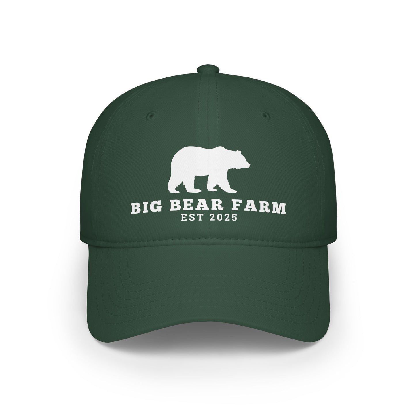 BIG BEAR FARM W Low Profile Baseball Cap