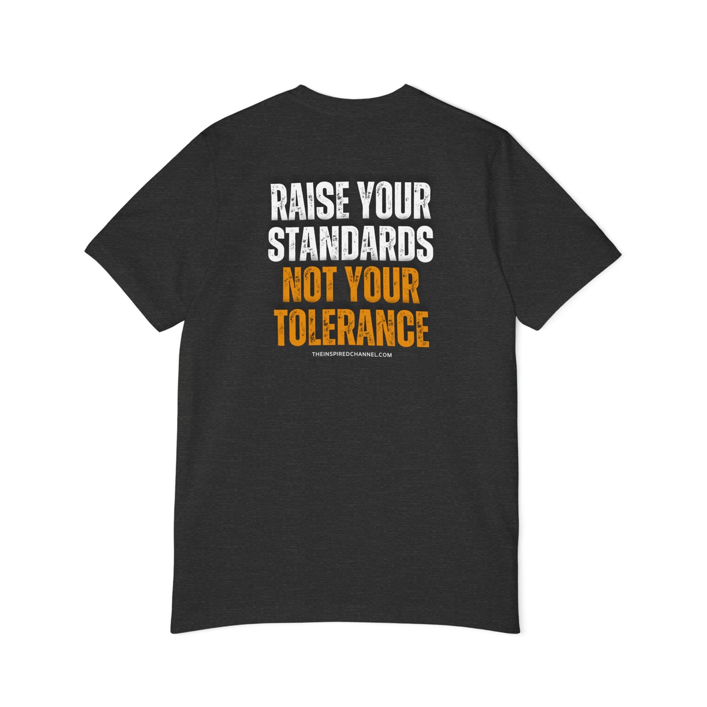 INSPIRED Men Raise Your Standards USA-Made Unisex Short-Sleeve Jersey T-Shirt