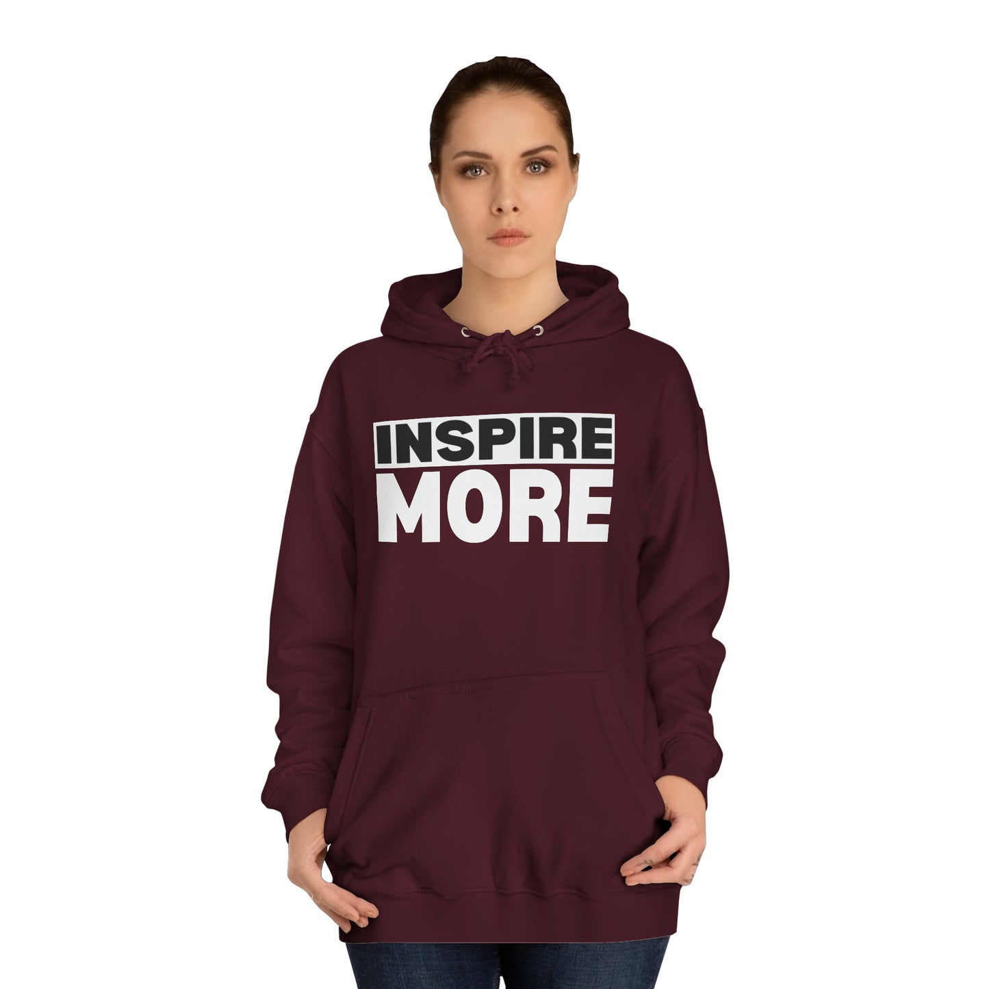 INSPIRE MORE Unisex College Hoodie