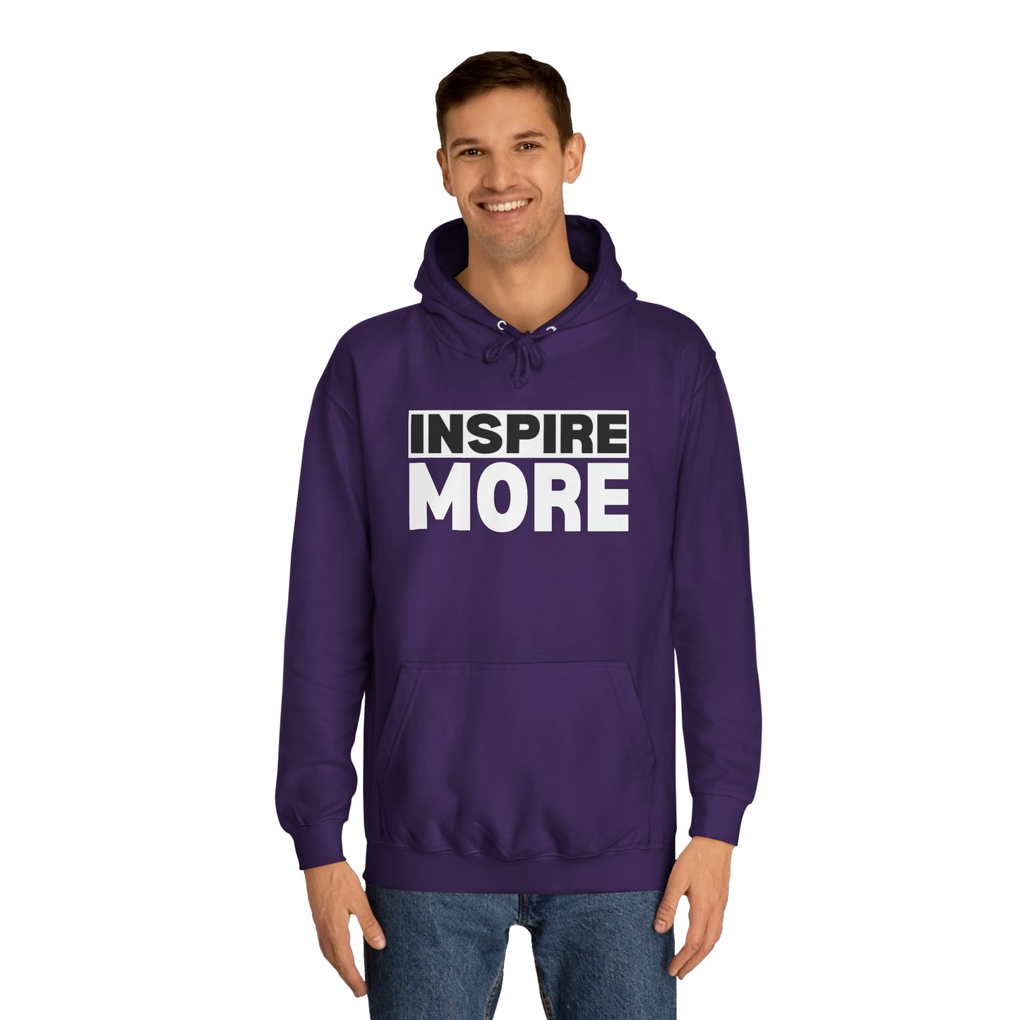 INSPIRE MORE Unisex College Hoodie