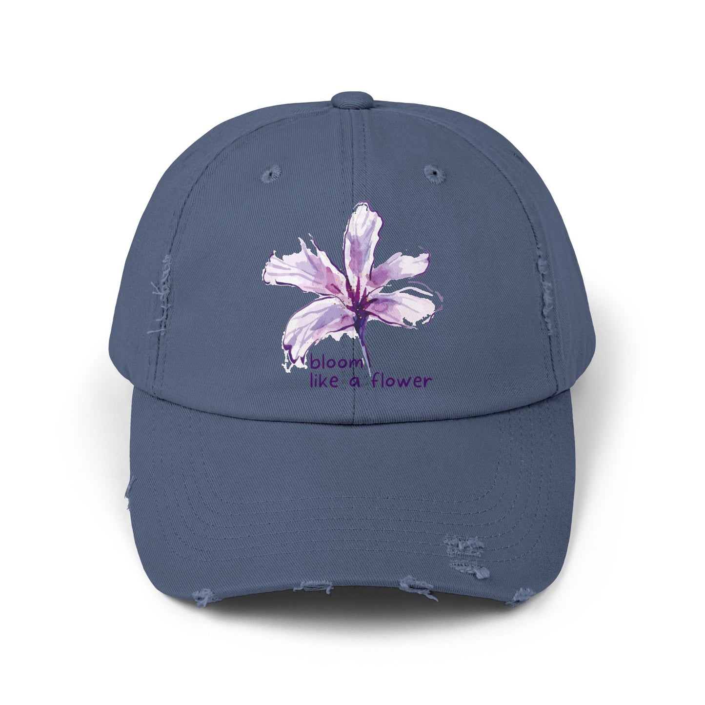 INSPIRED GARDEN Unisex Distressed Cap - Inspired Fashion Accessory