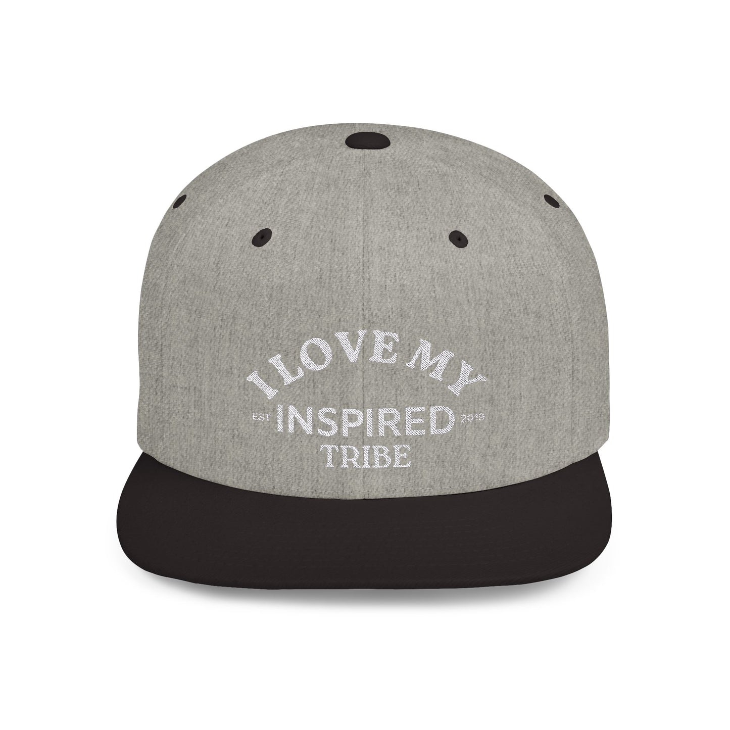 LOVE MY INSPIRED TRIBE Flat Bill Snapback