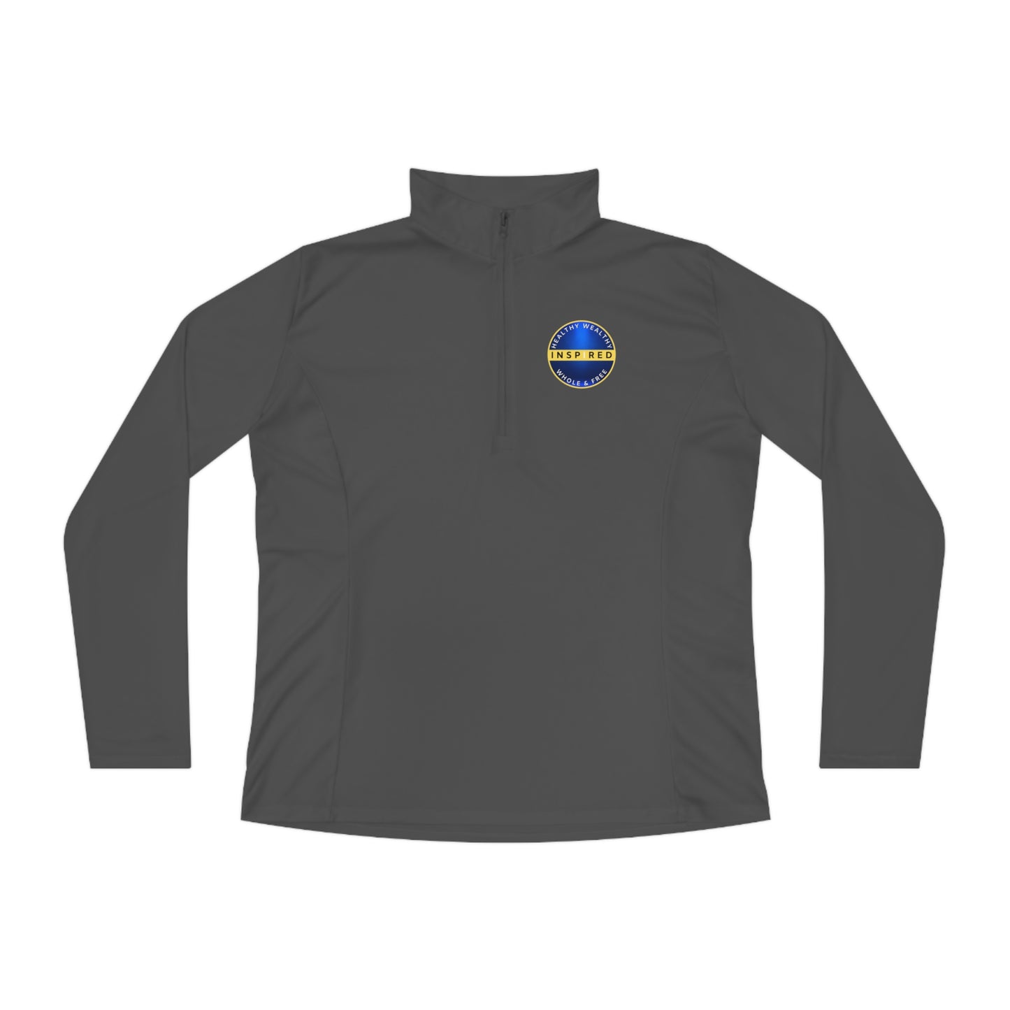 INSPIRED HWWF Ladies Quarter-Zip Pullover