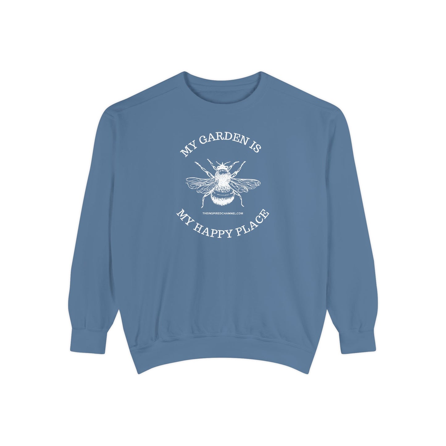 INSPIRED GARDEN Unisex Dyed Sweatshirt