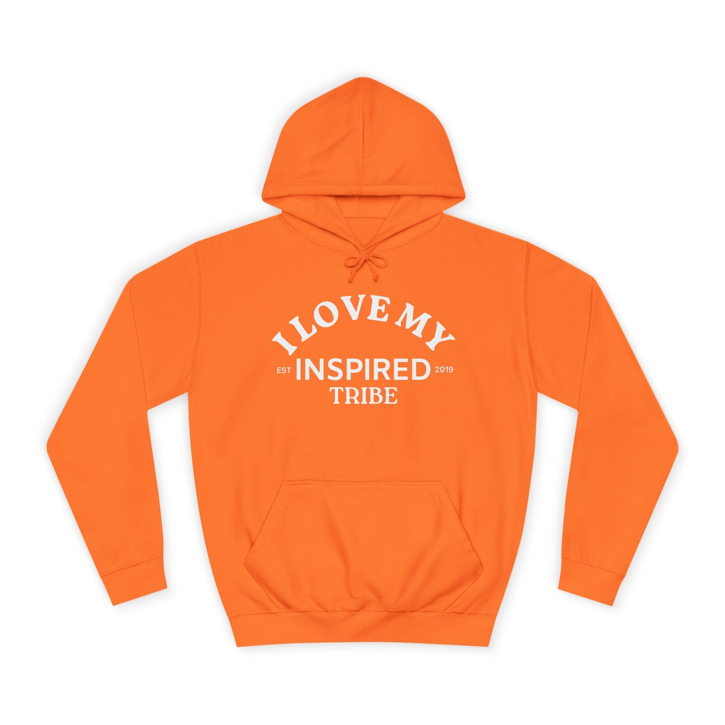 I LOVE MY INSPIRED TRIBE UNISEX College Hoodie