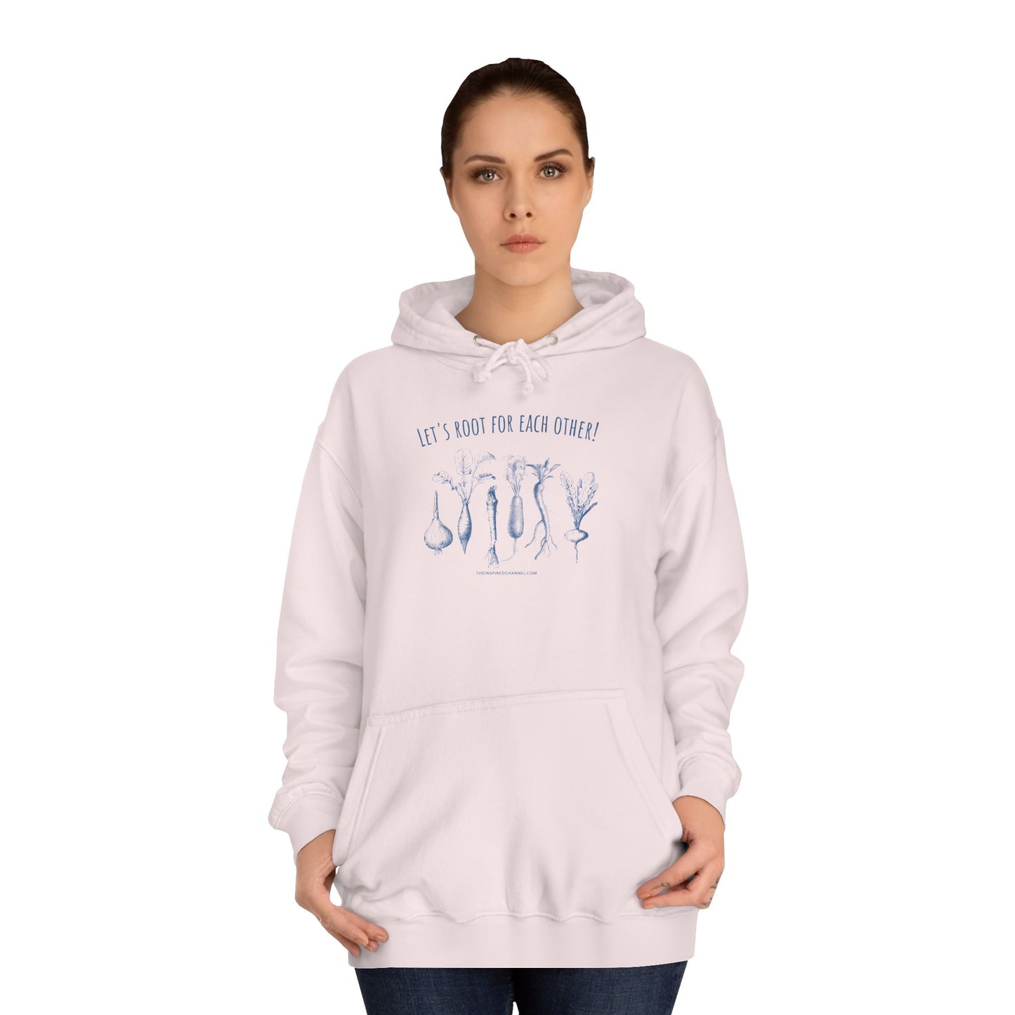 INSPIRED GARDEN L UNISEX College Hoodie