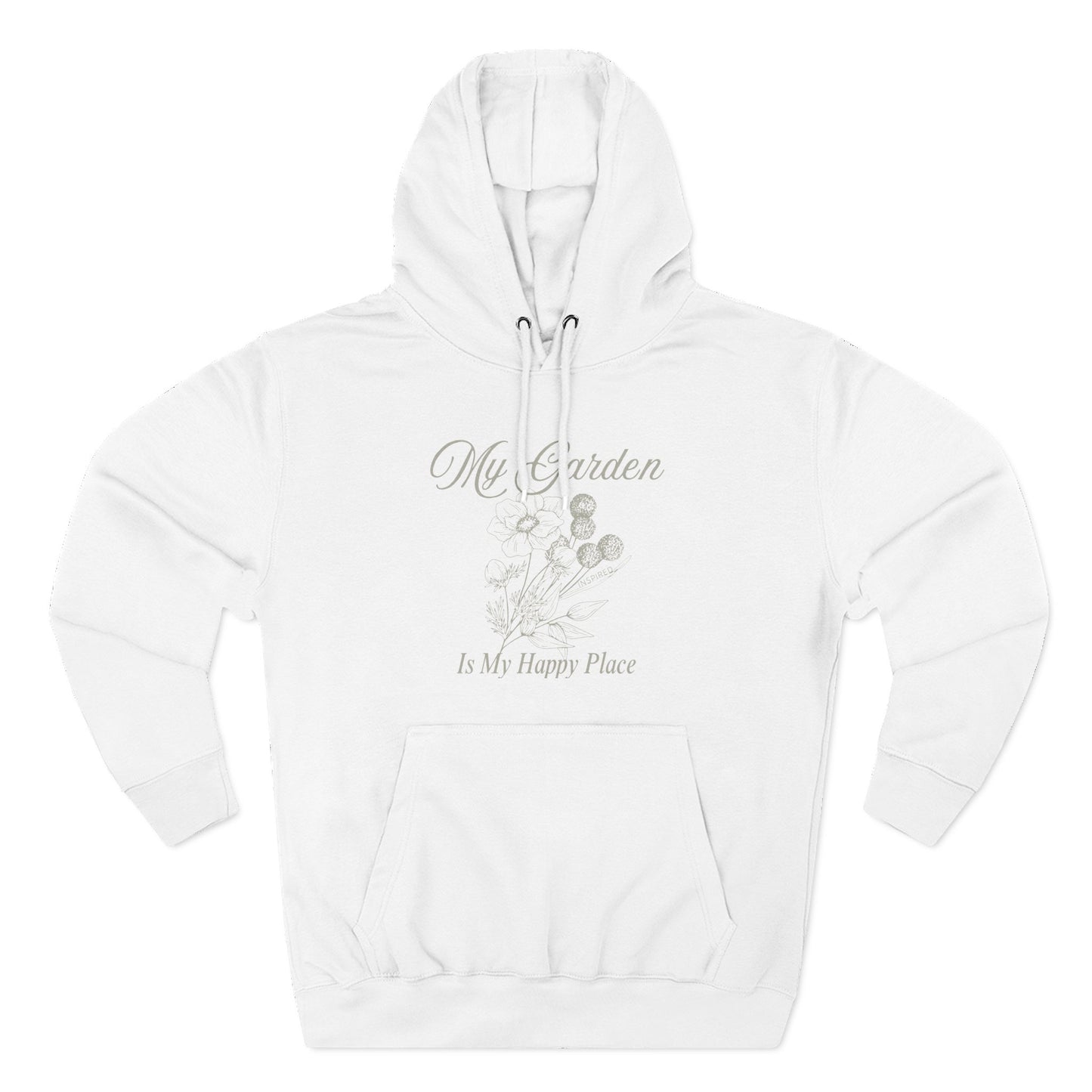 INSPIRED GARDEN M Fleece Hoodie UNISEX