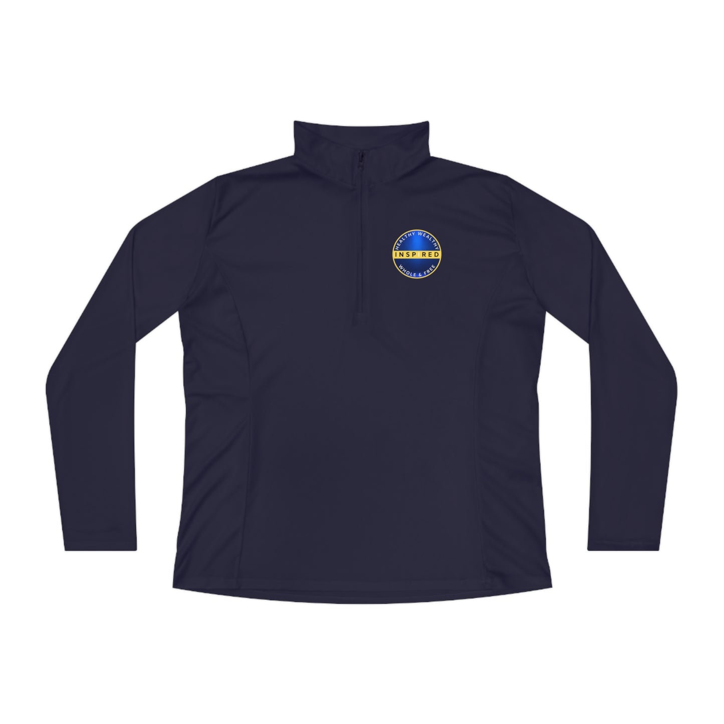 INSPIRED HWWF Ladies Quarter-Zip Pullover