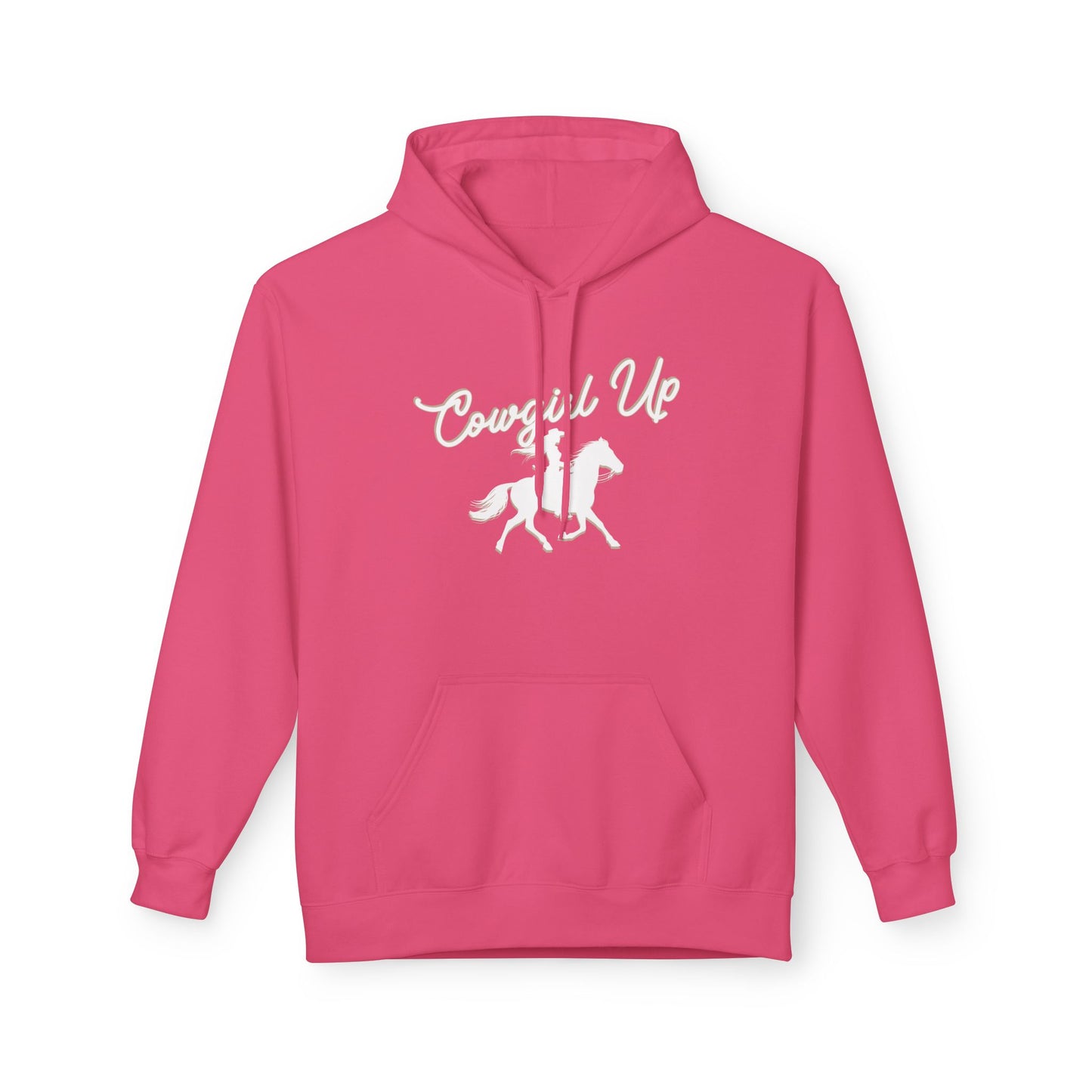 COWGIRL UP UNISEX Midweight Softstyle Fleece Hoodie