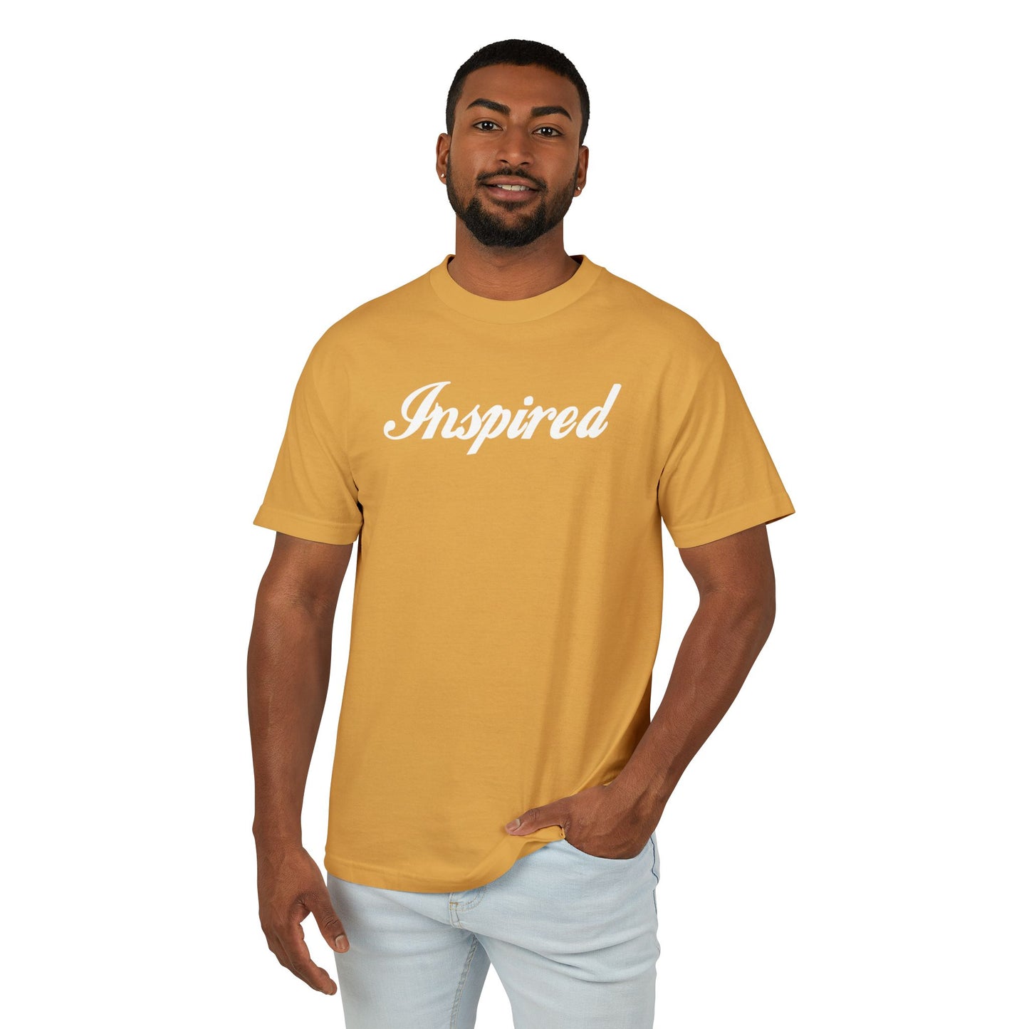 INSPIRED Garment-Dyed Heavyweight Cotton Tee UNISEX