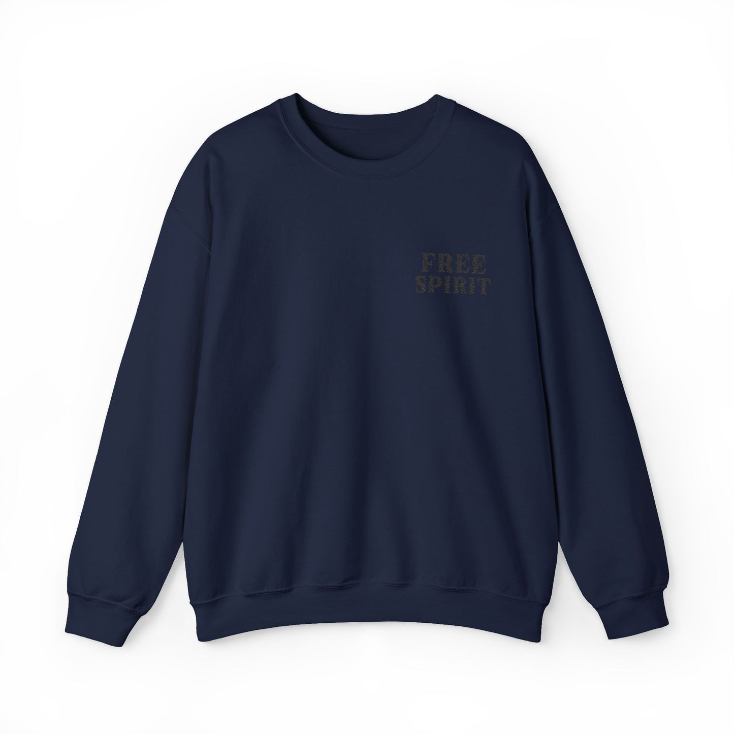 FREE SPIRIT EMBROIDERED Unisex Heavy Blend™ Crewneck Sweatshirt