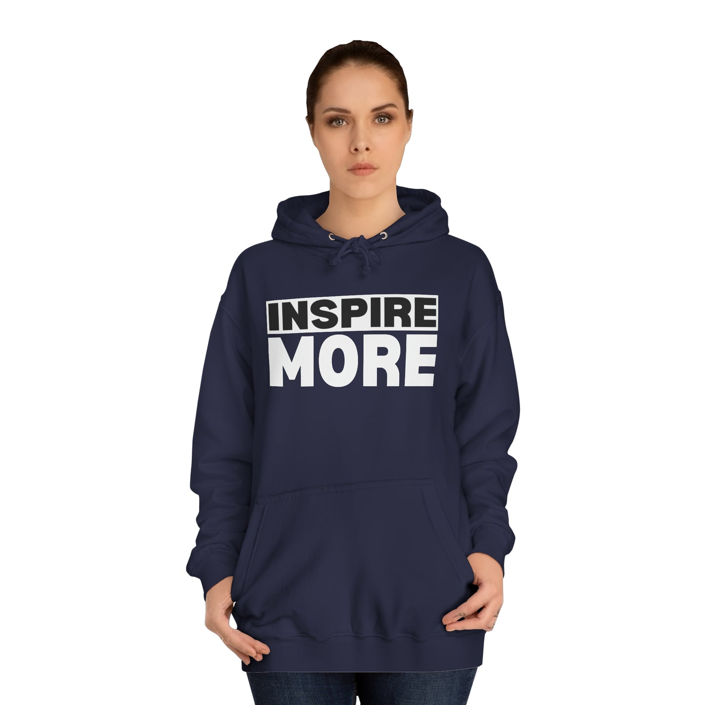 INSPIRE MORE Unisex College Hoodie