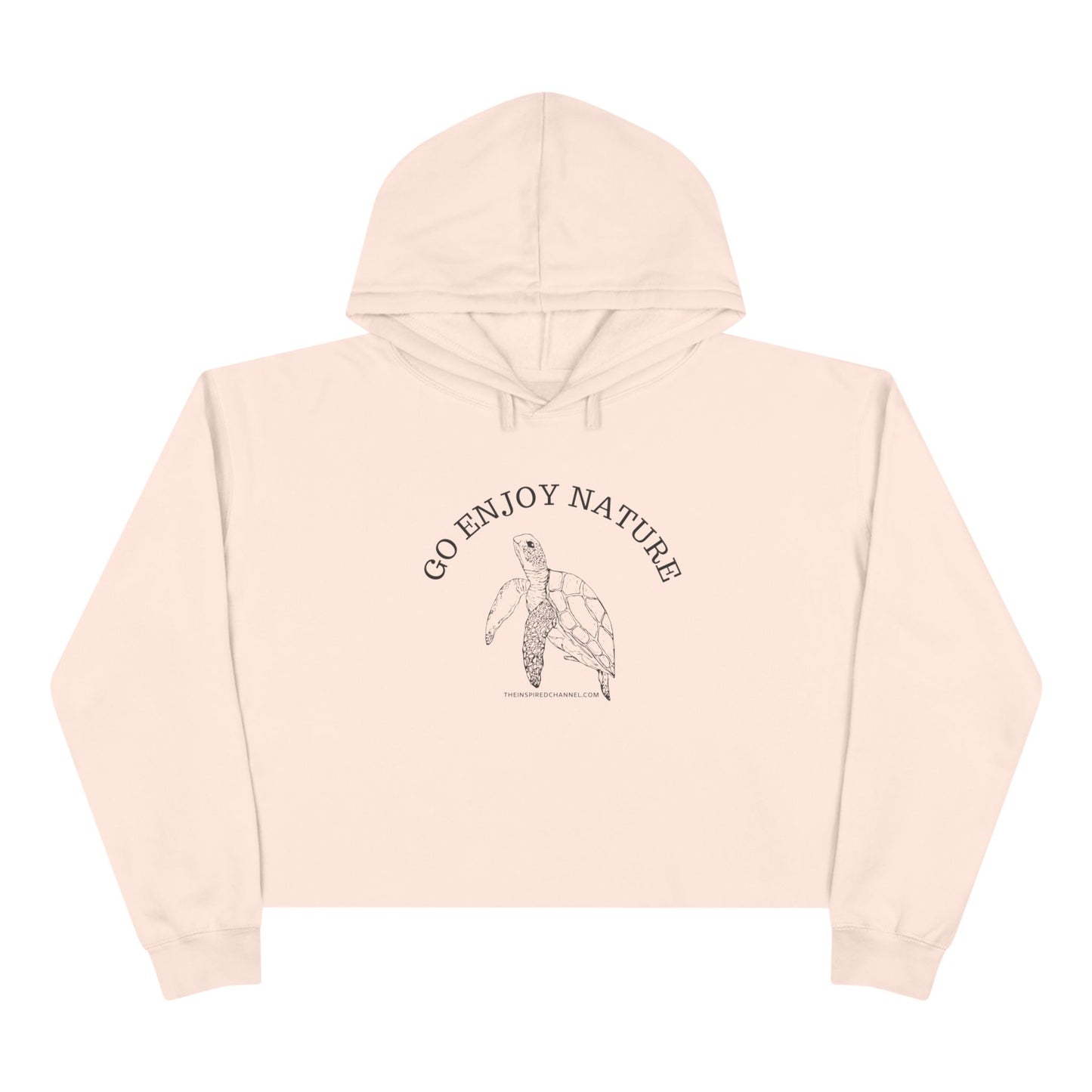 INSPIRED GARDEN Crop Hoodie