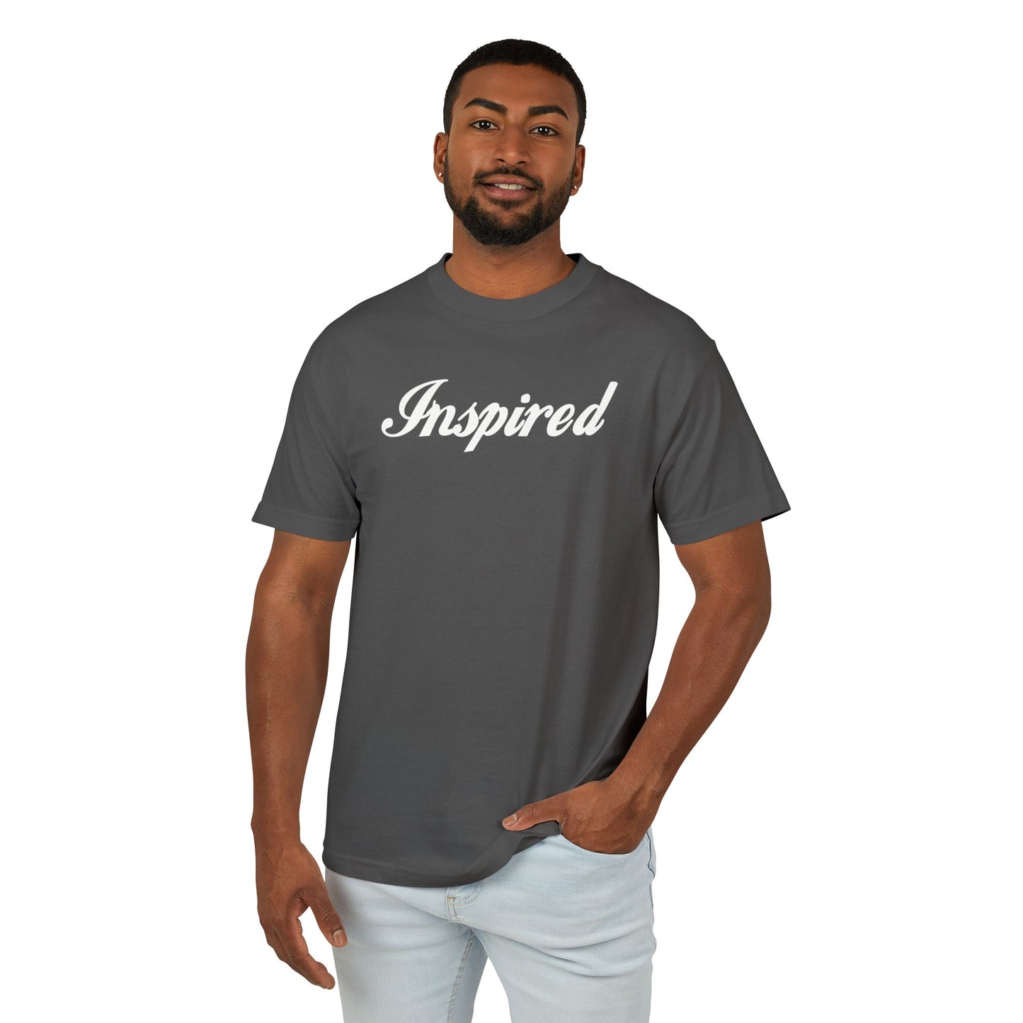 INSPIRED Garment-Dyed Heavyweight Cotton Tee UNISEX