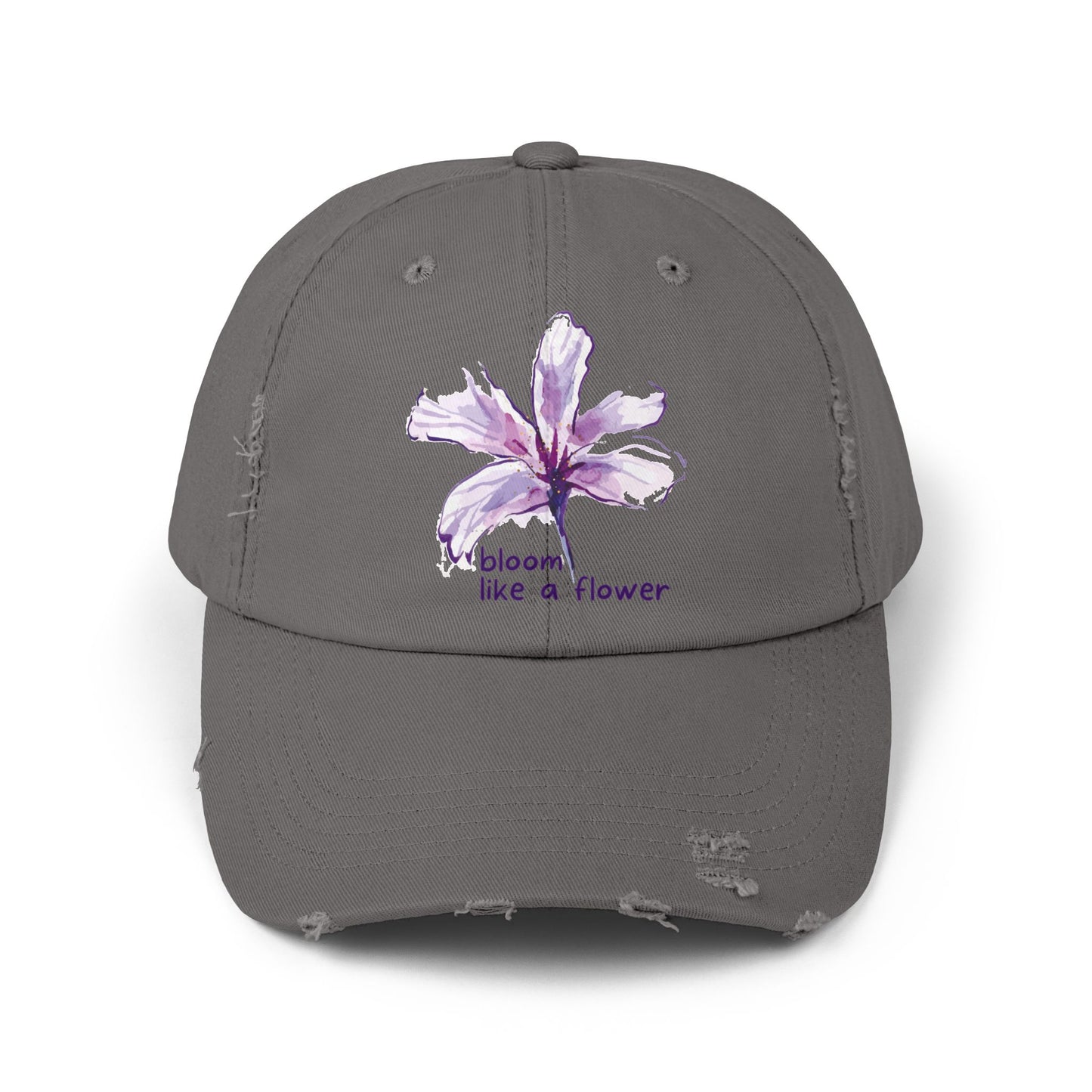 INSPIRED GARDEN Unisex Distressed Cap - Inspired Fashion Accessory