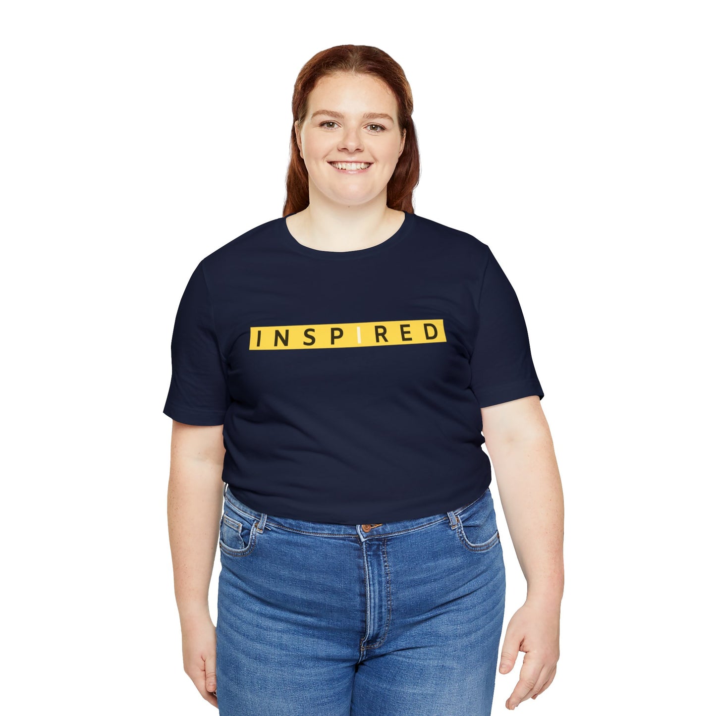 INSPIRED Women Jersey Short Sleeve Tee
