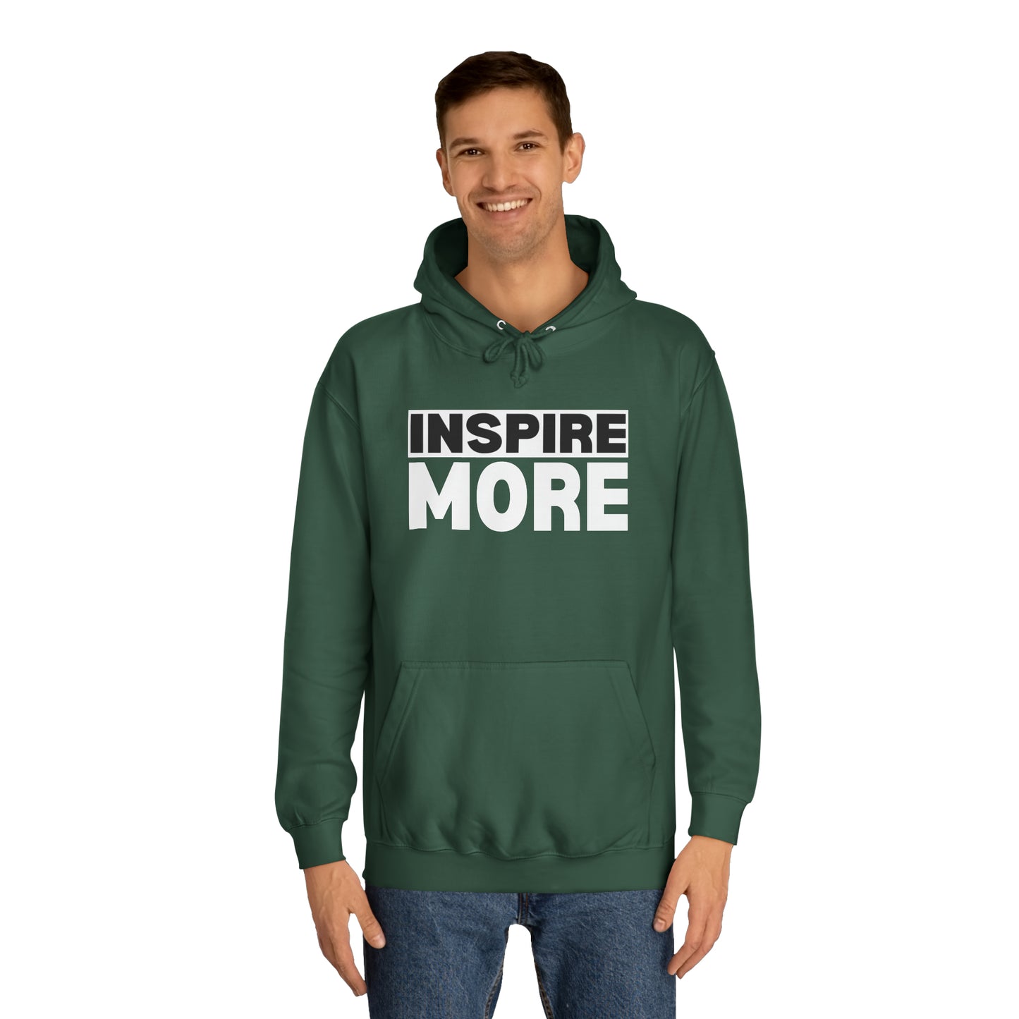 INSPIRE MORE Unisex College Hoodie
