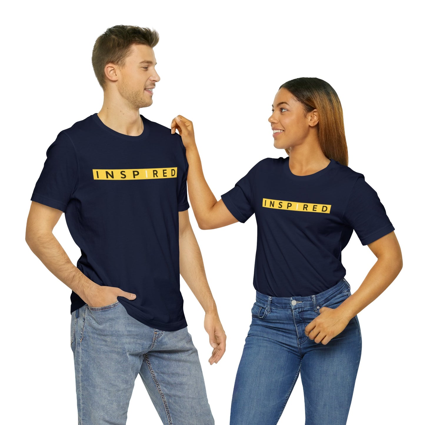 INSPIRED Women Jersey Short Sleeve Tee