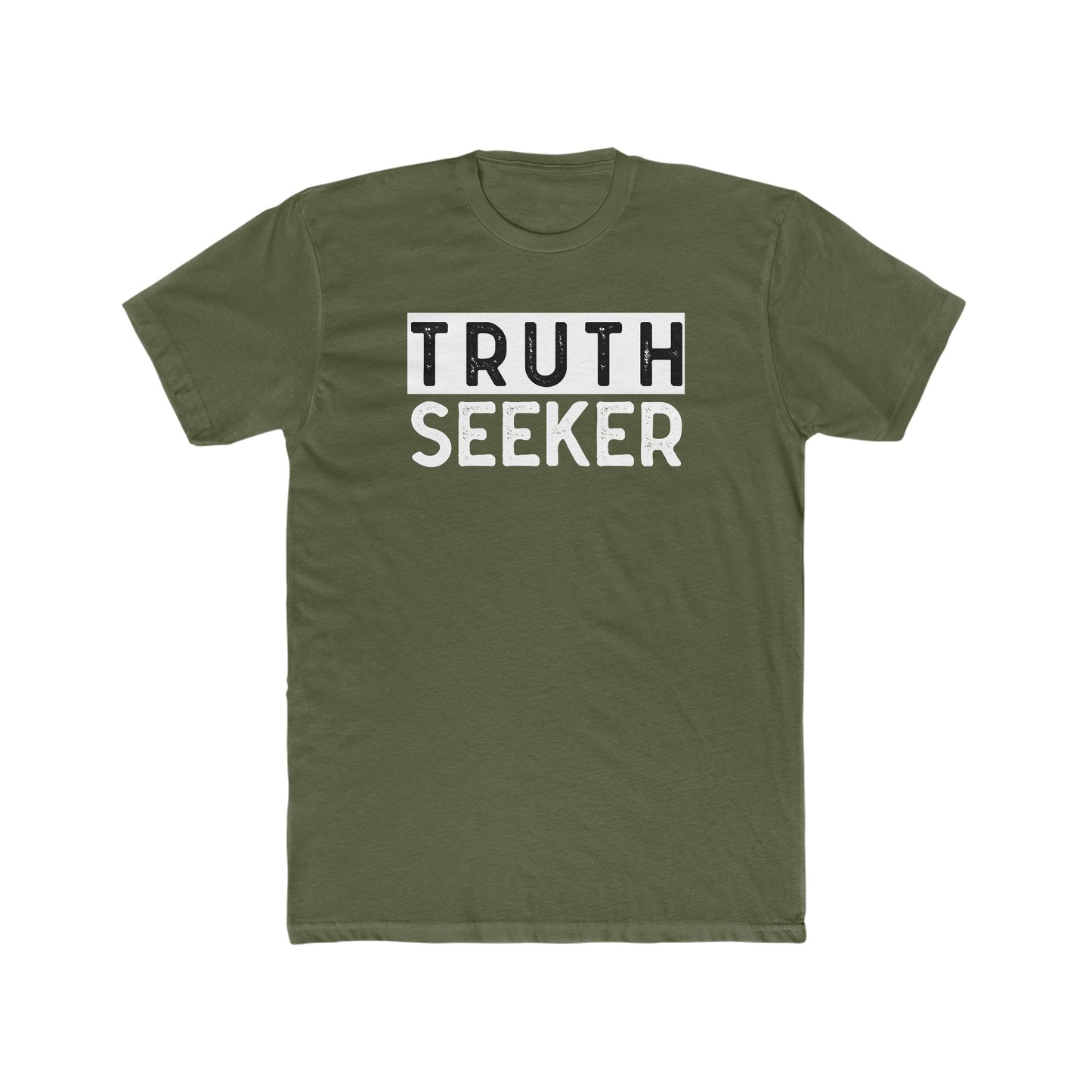 INSPIRED Truth Seeker B MEN'S Cotton Crew Tee