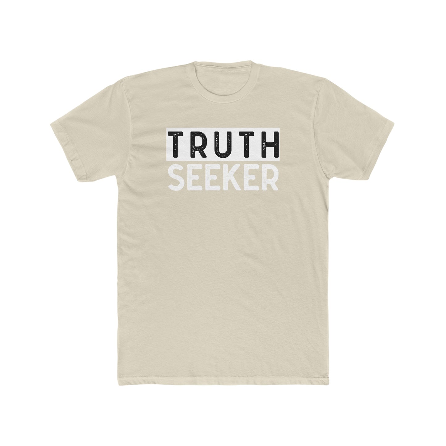 INSPIRED Truth Seeker B MEN'S Cotton Crew Tee