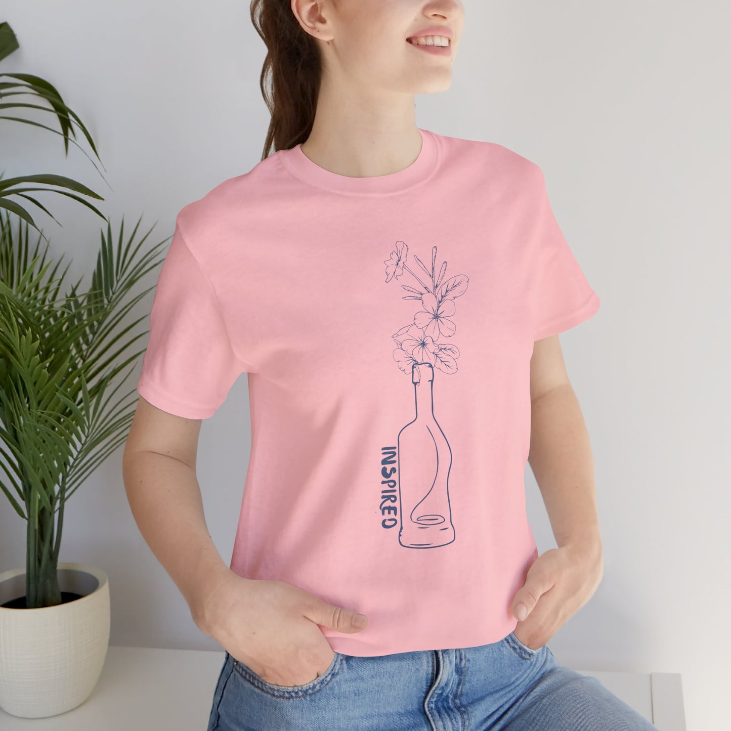 INSPIRED GARDEN P Unisex Jersey Short Sleeve Tee