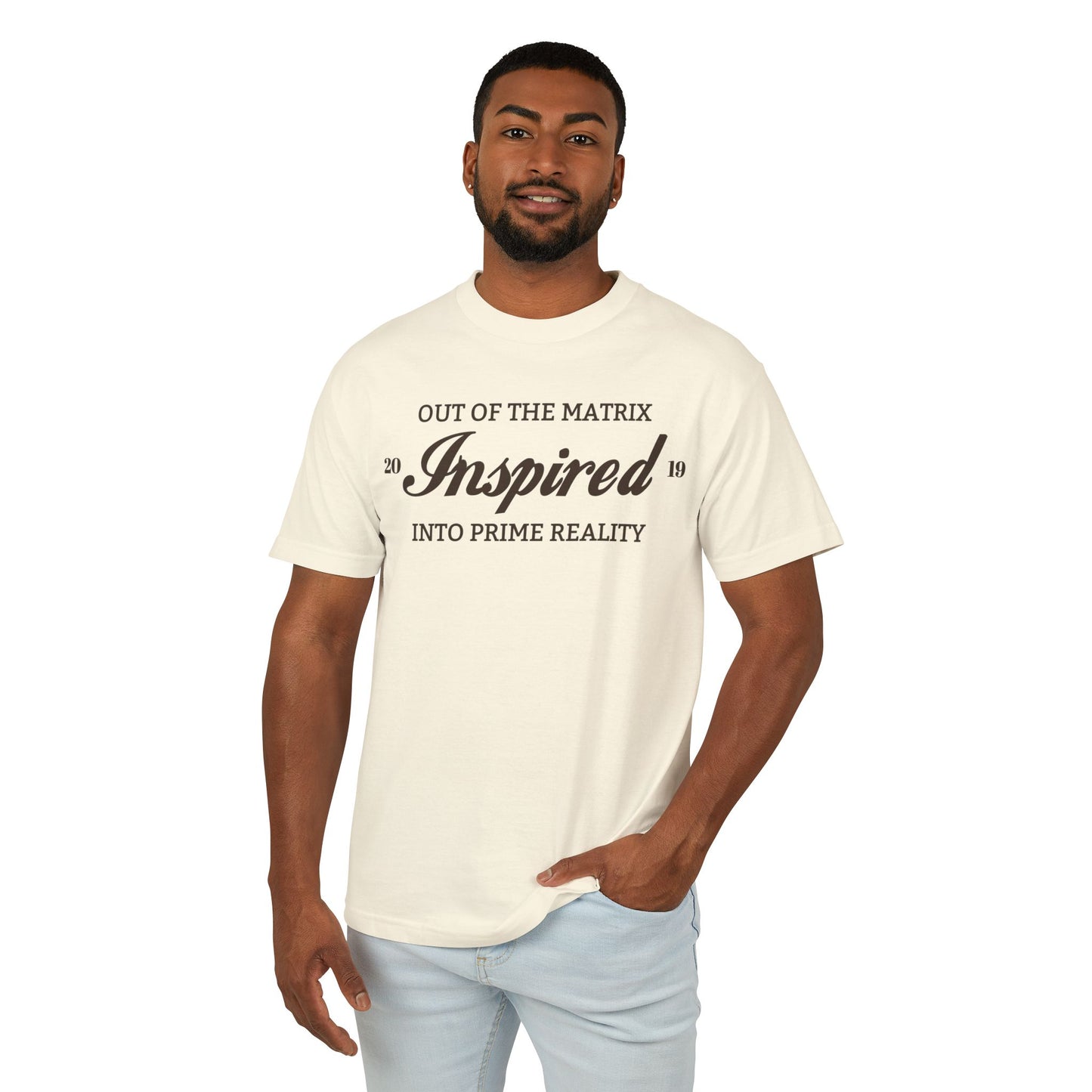INSPIRED UNISEX PRIME REALITY Garment-Dyed Heavyweight Cotton Tee