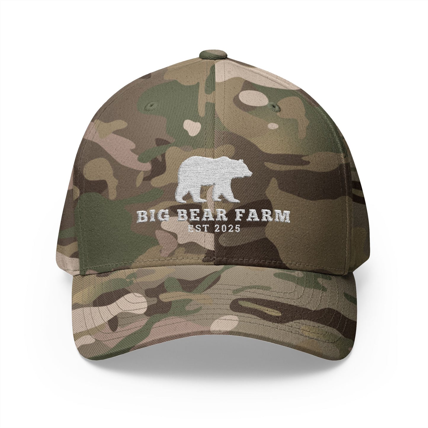 Big Bear Farm Closed-Back Structured Cap