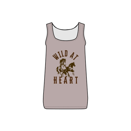 WILD AT HEART WOMEN'S Micro Ribbed Tank