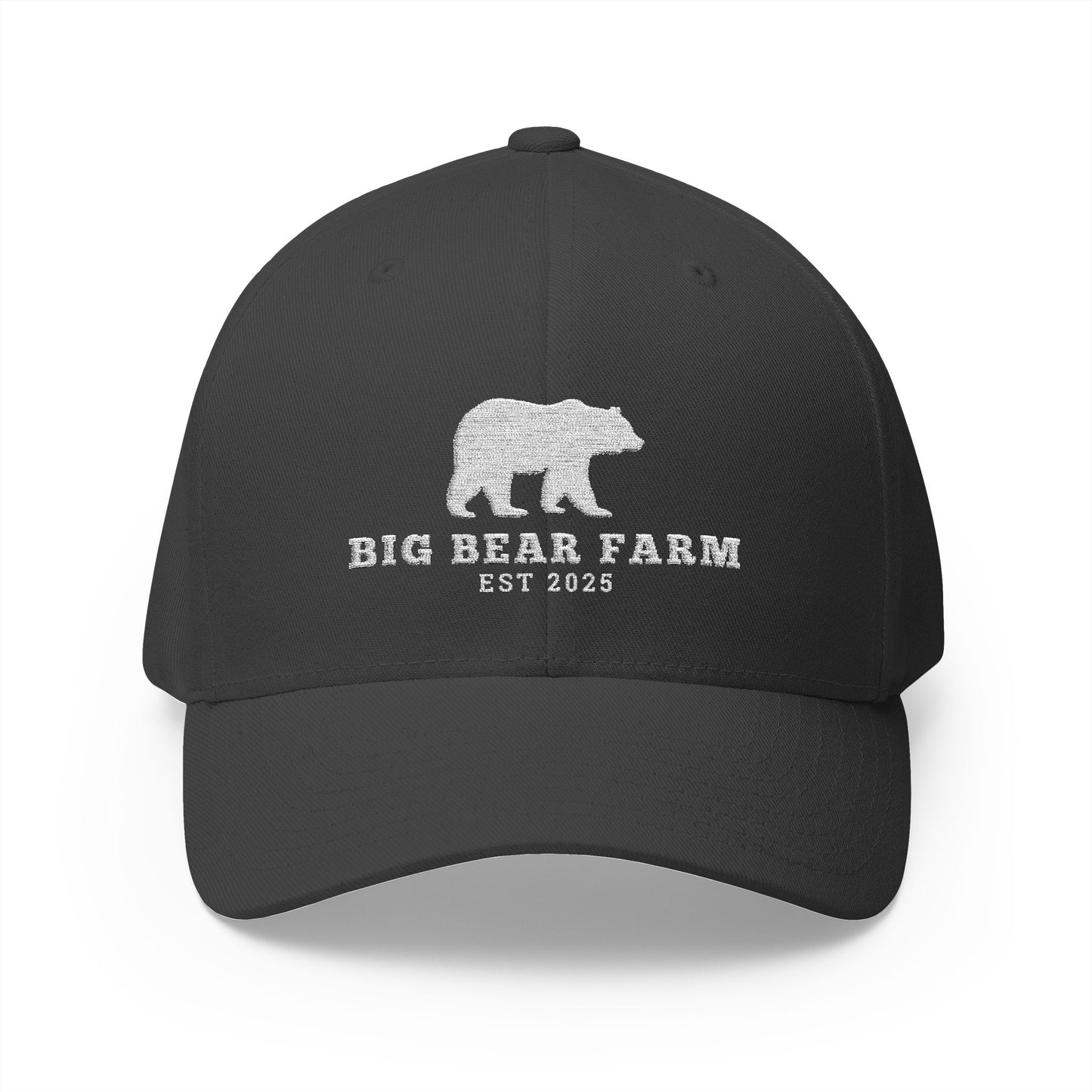Big Bear Farm Closed-Back Structured Cap