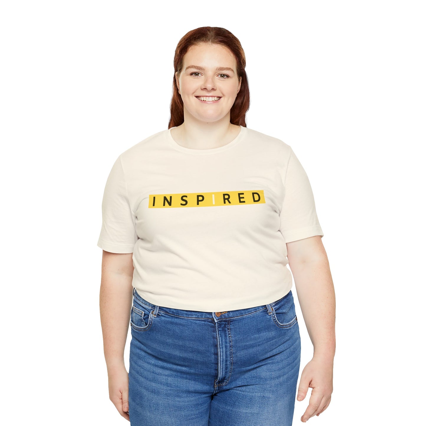 INSPIRED Women Jersey Short Sleeve Tee