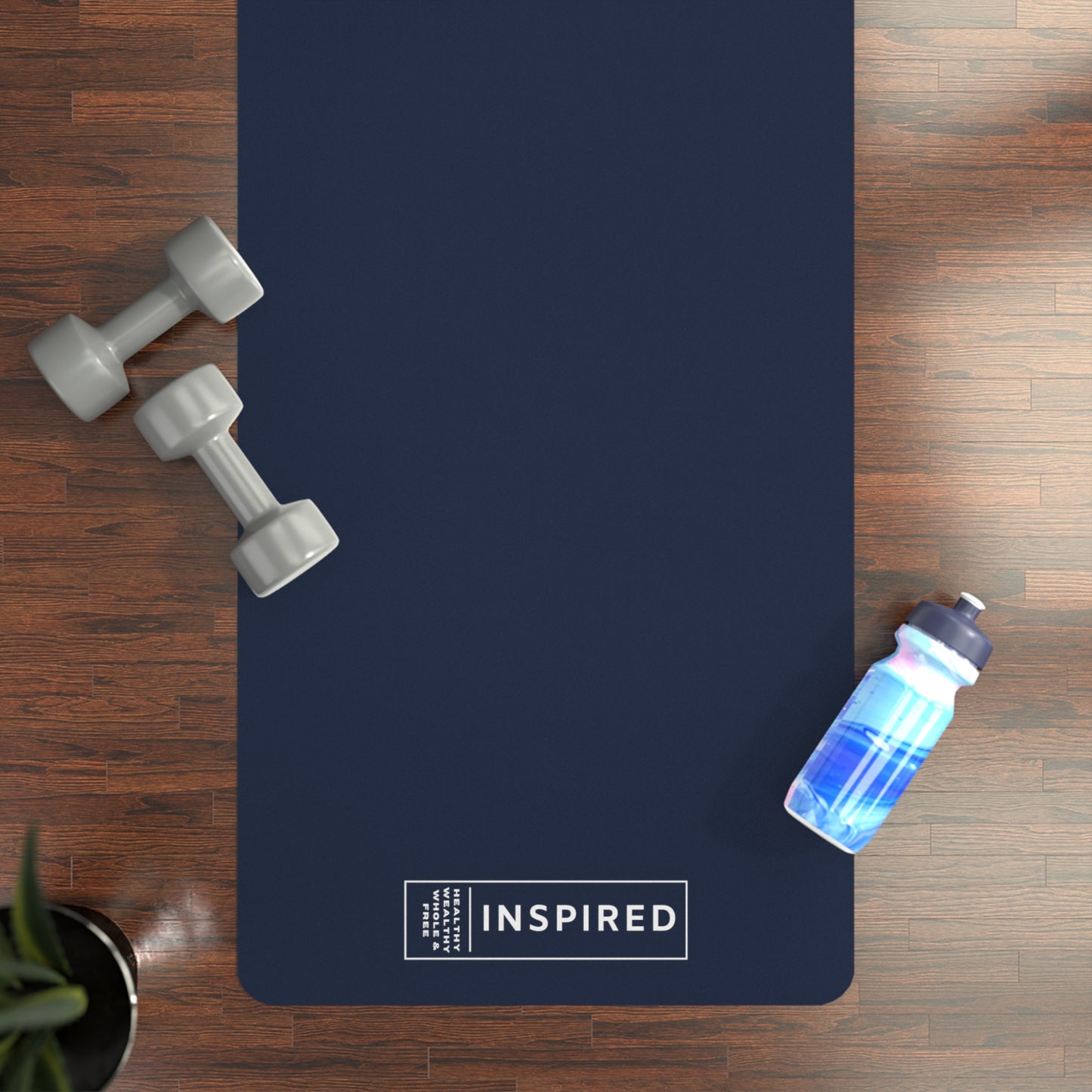 INSPIRED Everything is ...Rubber Yoga Mat