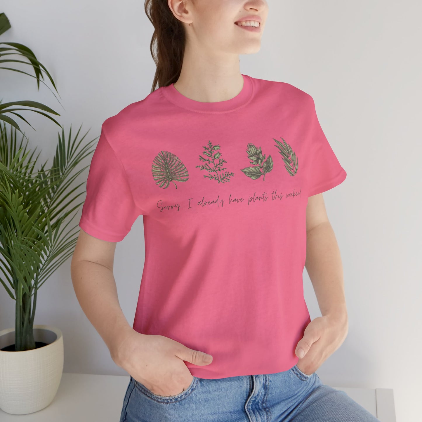 INSPIRED GARDEN P Unisex Jersey Short Sleeve Tee
