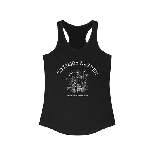 INSPIRED GARDEN Women's Ideal Racerback Tank