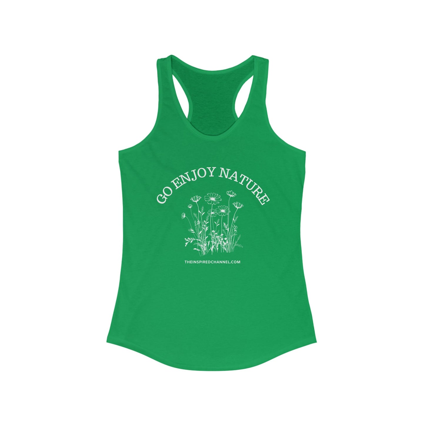 INSPIRED GARDEN Women's Ideal Racerback Tank