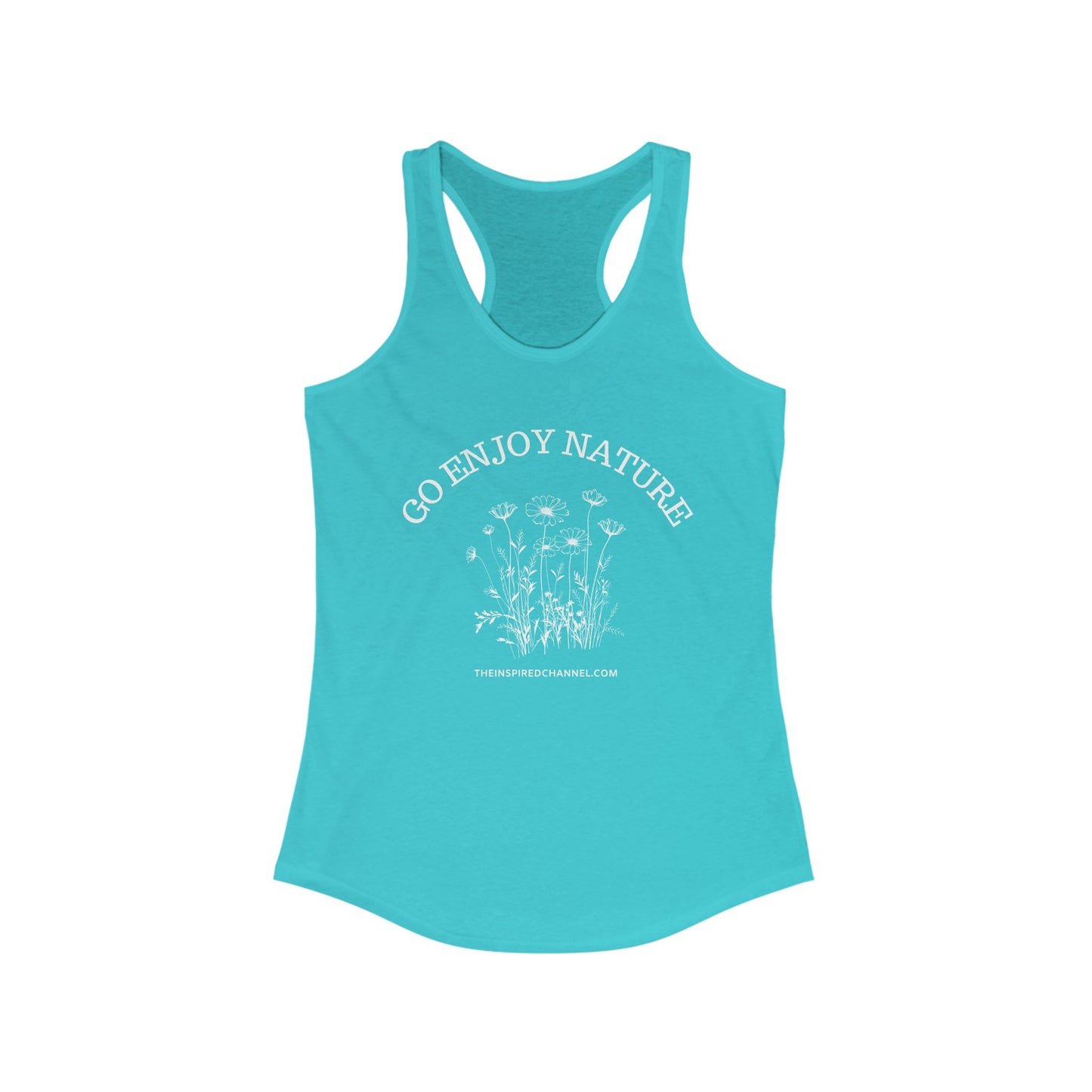 INSPIRED GARDEN Women's Ideal Racerback Tank