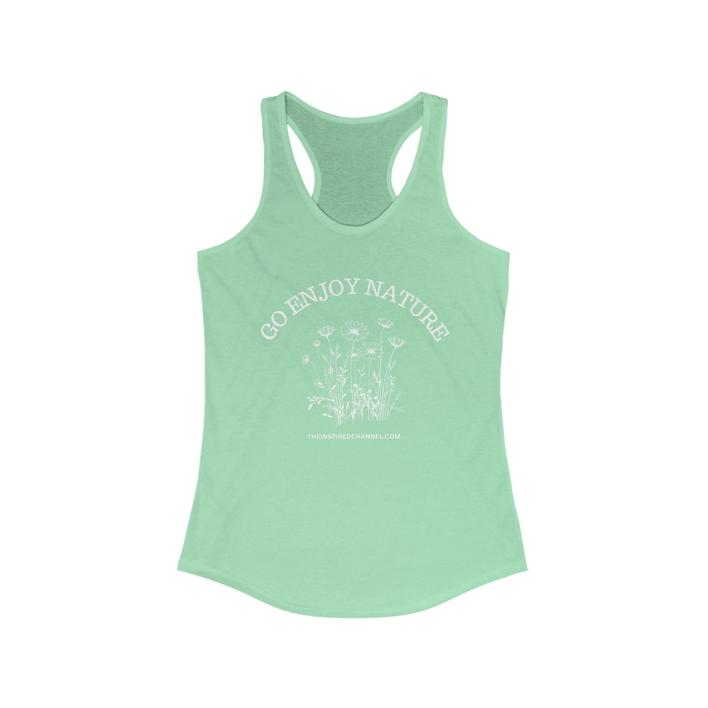 INSPIRED GARDEN Women's Ideal Racerback Tank
