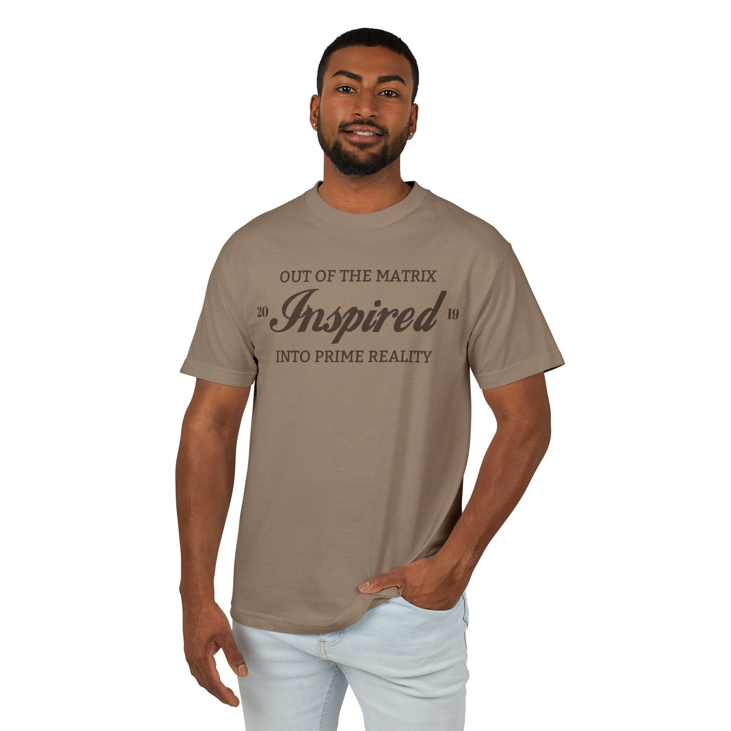 INSPIRED UNISEX PRIME REALITY Garment-Dyed Heavyweight Cotton Tee