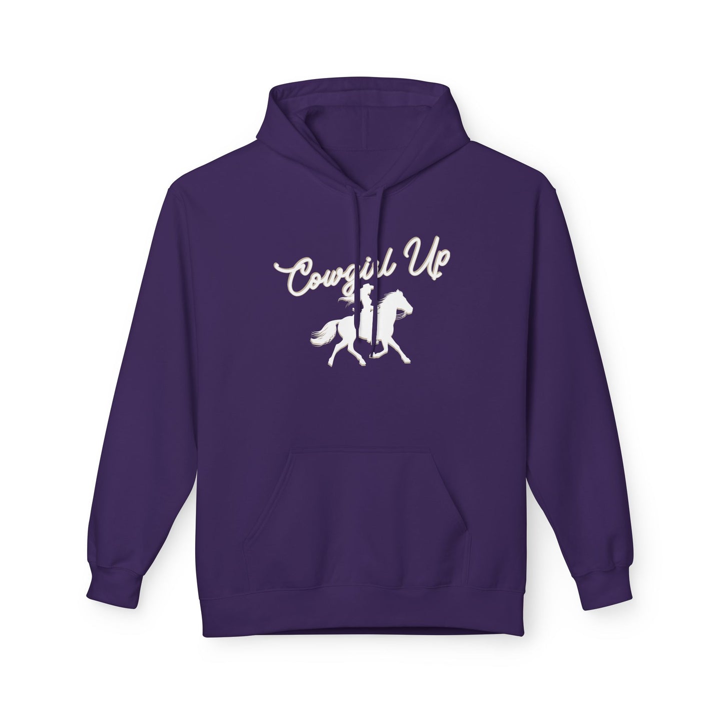 COWGIRL UP UNISEX Midweight Softstyle Fleece Hoodie