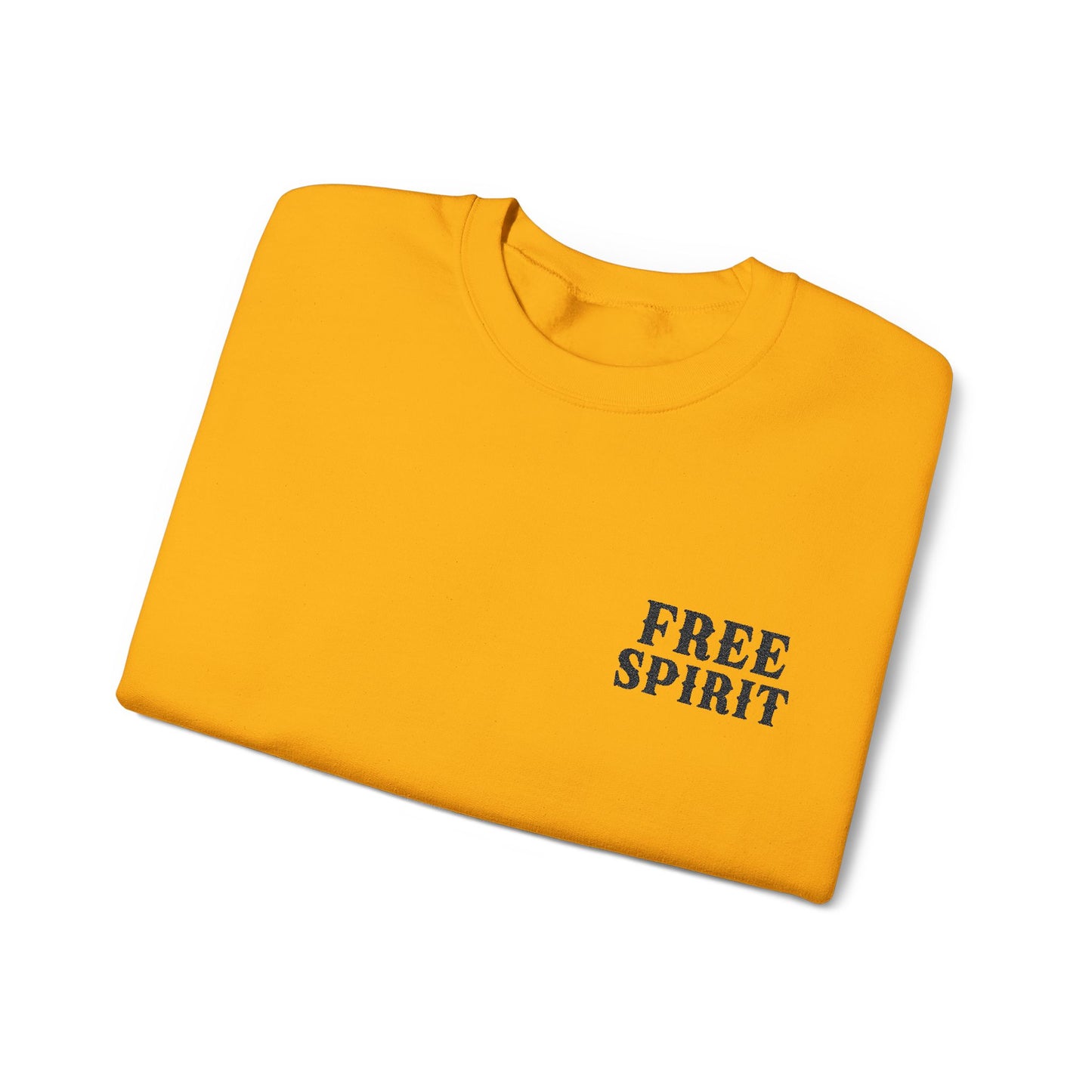 FREE SPIRIT EMBROIDERED Unisex Heavy Blend™ Crewneck Sweatshirt