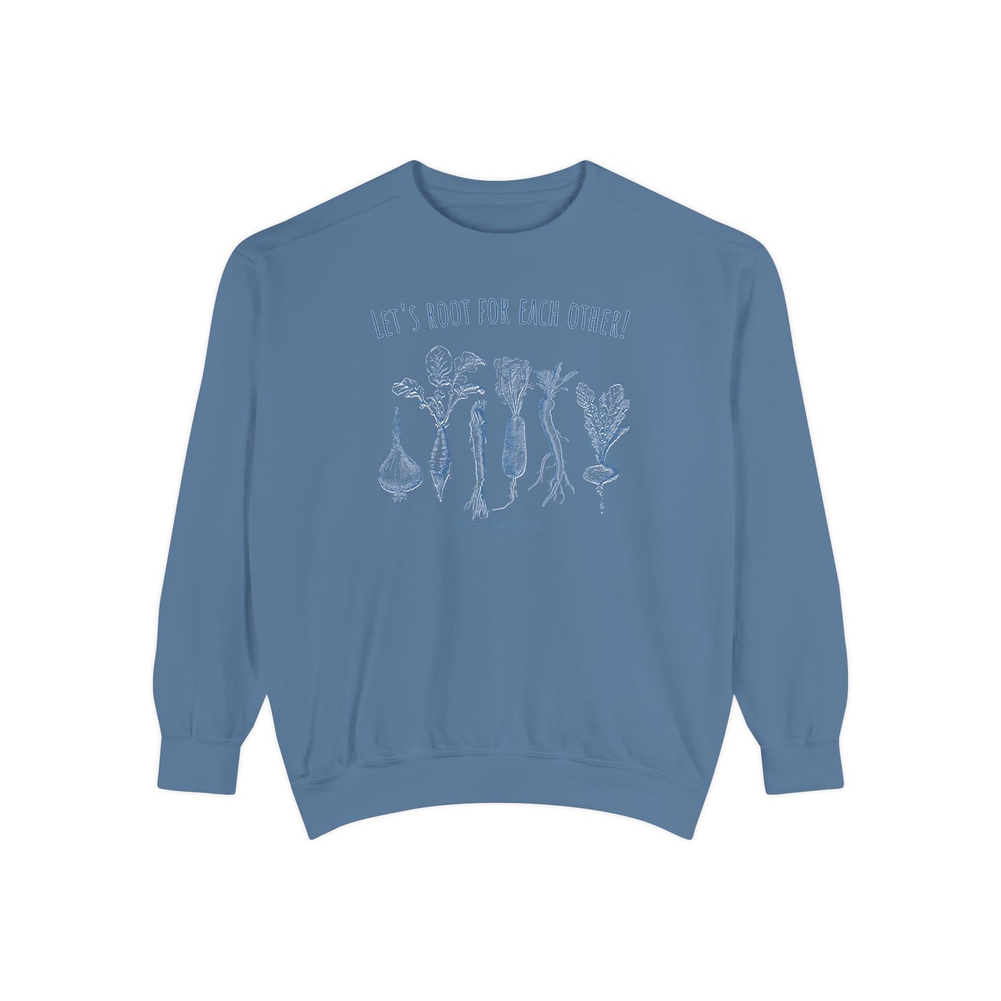 INSPIRED GARDEN L Unisex Dyed Sweatshirt