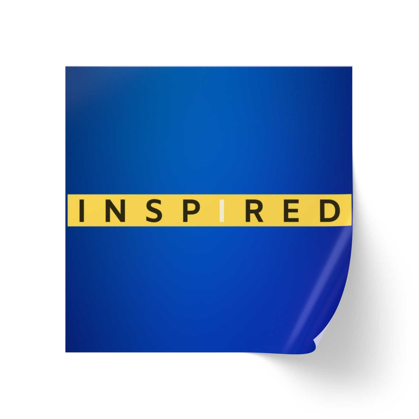 INSPIRED Original Square Sticker Label Rolls