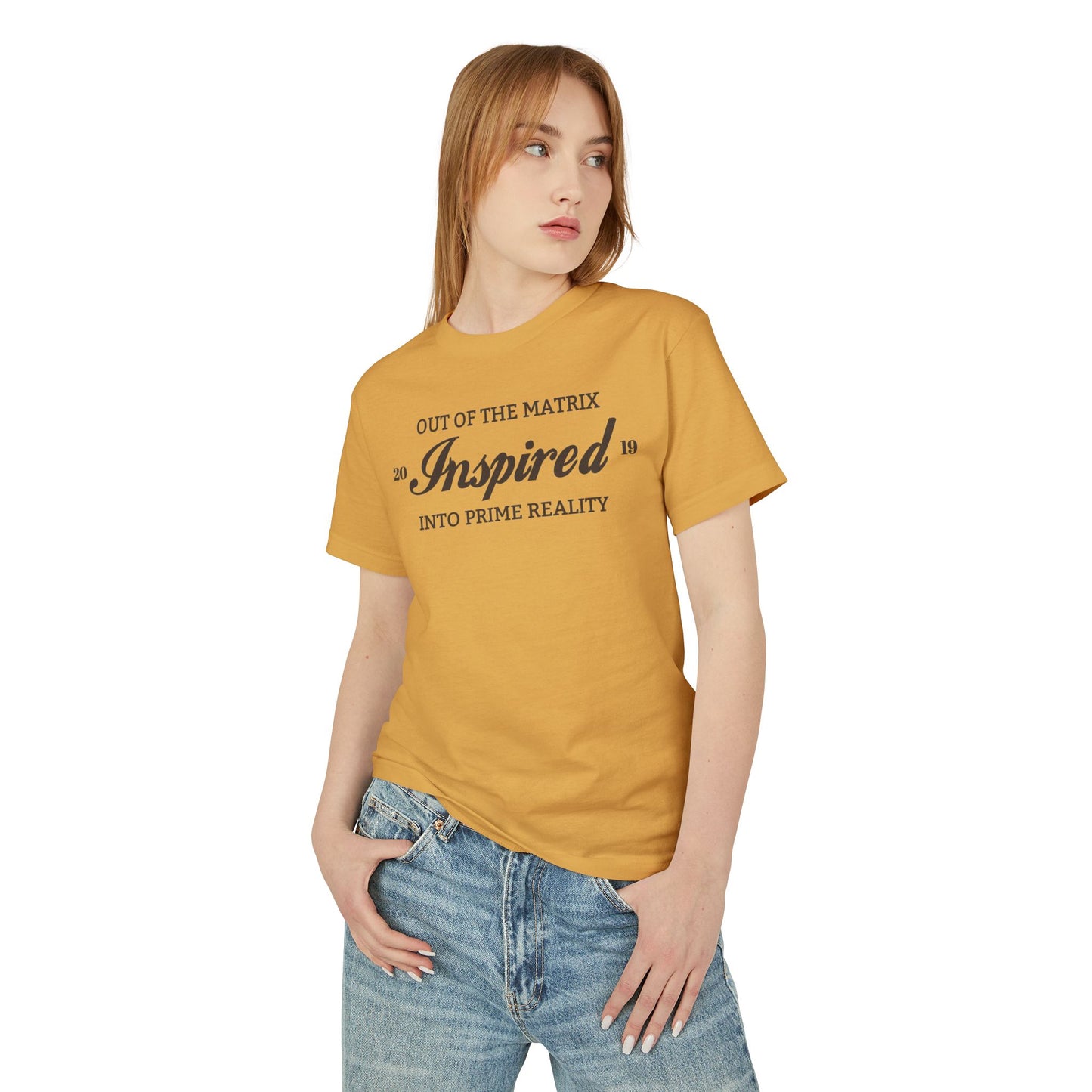 INSPIRED UNISEX PRIME REALITY Garment-Dyed Heavyweight Cotton Tee