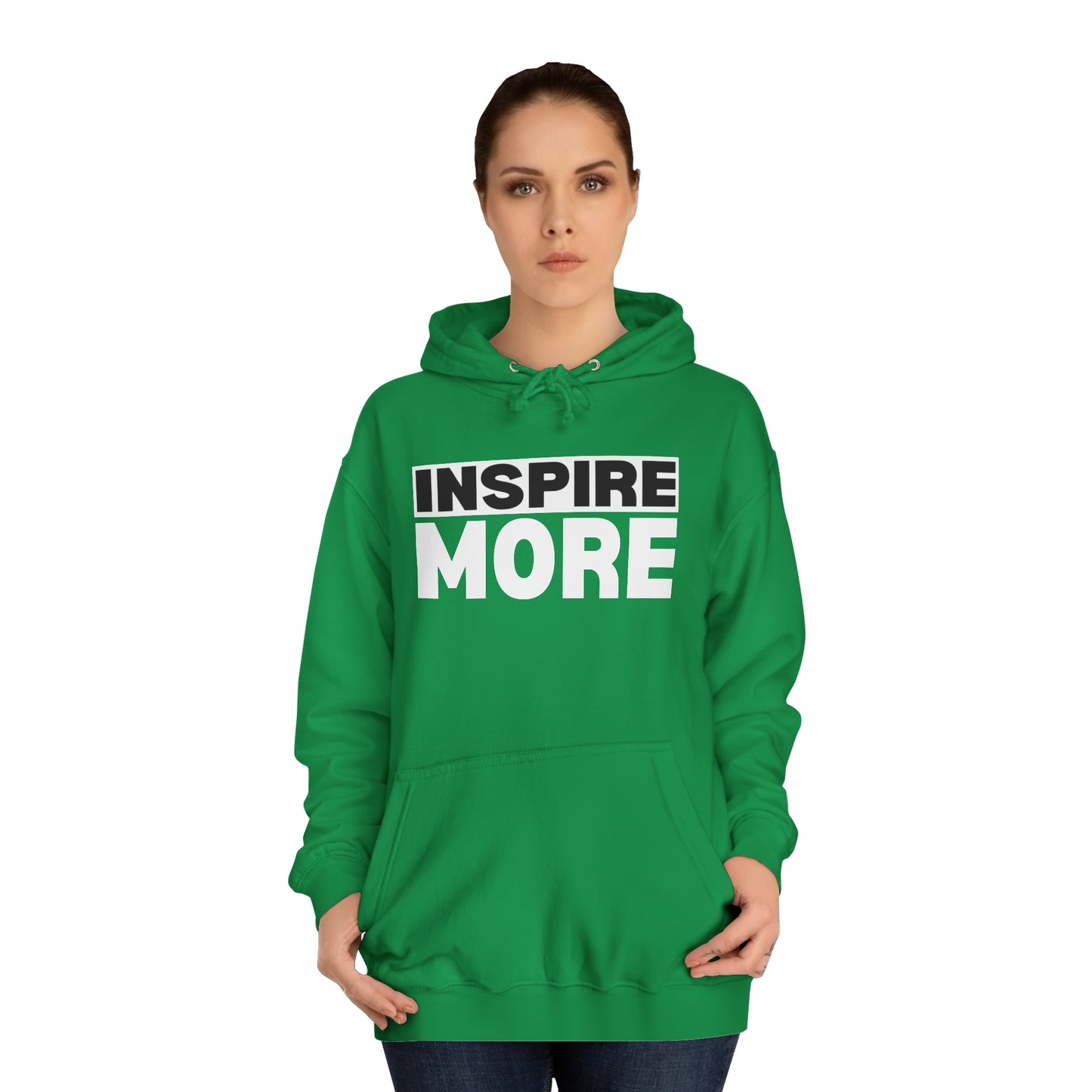INSPIRE MORE Unisex College Hoodie