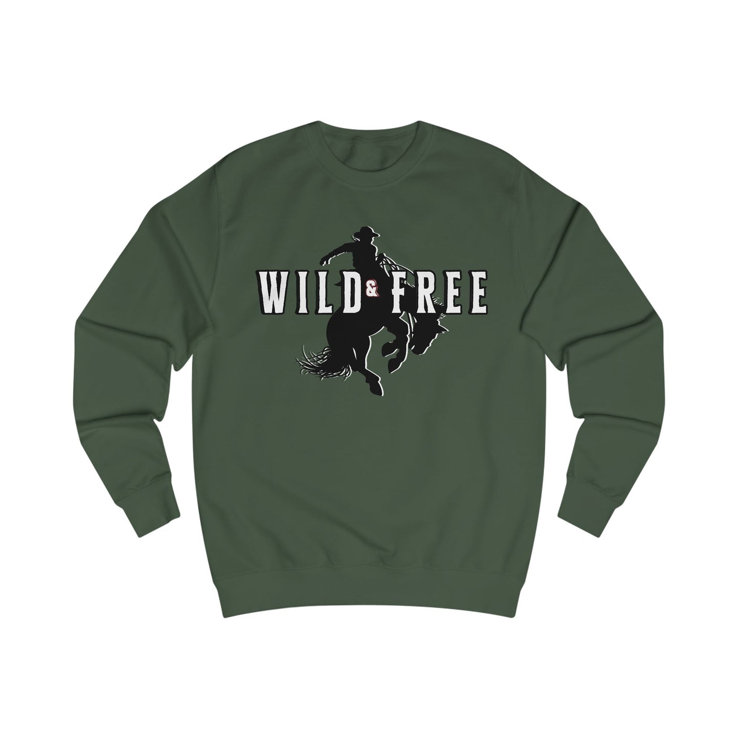 COWBOY WILD AND FREE B UNISEX Sweatshirt