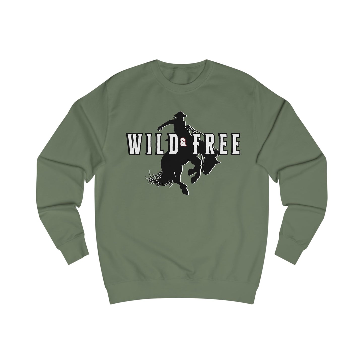 COWBOY WILD AND FREE B UNISEX Sweatshirt